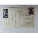 POCZTÓWKA KRAKÓW SUKIENNICE, ZNACZEK, STEMPEL