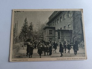 POSTCARD KARPACZ, ZUS PREWENTORIUM, RECOVERED LANDS, STAMP, STAMP, 1948