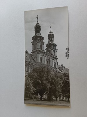 POSTCARD PRL LUBIŻ FACADE OF THE POST-CISTER CHURCH