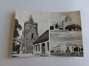 POSTCARD PRL STRZELCE KRAJEŃSKIE PRISON TOWER