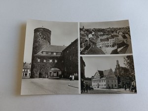 POSTCARD PRL LUBSKO FORTIFIED TOWER