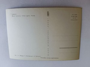 POSTCARD PRL LUBSKO FORTIFIED TOWER
