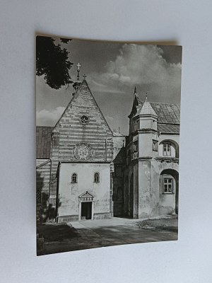 POSTCARD PRL WĄCHOCK CHURCH AND MONASTERY