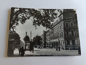 POSTCARD PRL SŁUPSK WOJSKA POLAND AVENUE