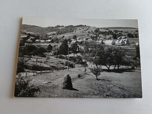 POSTCARD PRL KOMANCZA GENERAL VIEW, STAMP