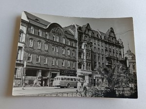POSTCARD PRL CATOWICE HOTELS CENTRAL AND MONOPOLY