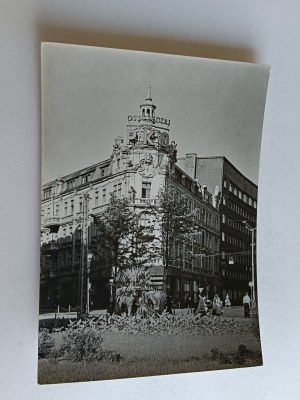 POSTCARD PRL CATOWICE PKO BUILDING