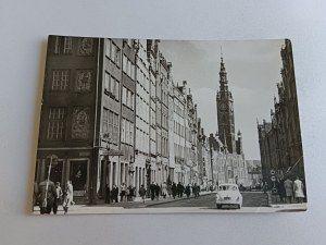 POSTCARD PRL GDANSK LONG STREET