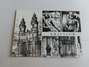 POSTCARD PRL KRZESZOW POST-CISTER CHURCH