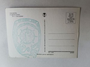 PRL POSTCARD THINK PIECE OF PARK, STAMP
