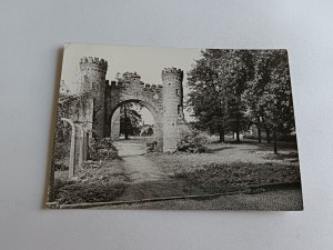 POSTCARD PRL GUBIN TOWERS PRZYBRAMNE, STAMP