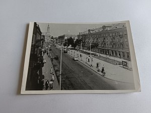 POSTCARD PRL BIAŁYSTOK A FRAGMENT OF LIPOWA STREET