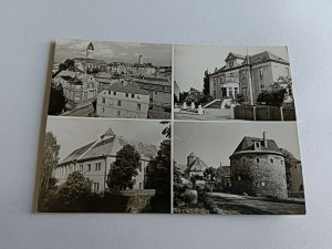 POSTCARD PRL KOŻUCHÓW CASTLE BASIC AGRICULTURAL SCHOOL
