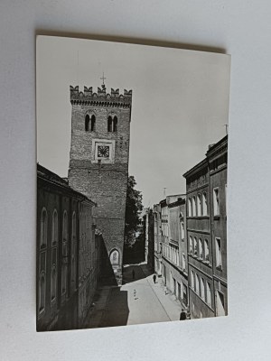 POSTCARD PRL ZĄBKOWICE ŚLĄSKIE THE LEANING TOWER