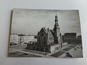 POSTCARD PRL KROTOSZYN MARKET TOWN HALL