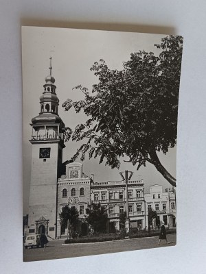 POSTCARD PRL BYTOM ODRZAŃSKI HISTORIC TOWN HALL