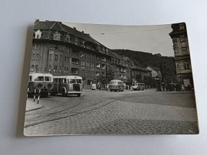 POSTCARD PRL WAŁBRZYCH PLAC GRUNWALDZKI