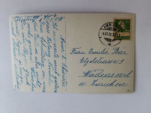 CHILDREN'S POSTCARD, FLOWERS, STAMP, STAMP