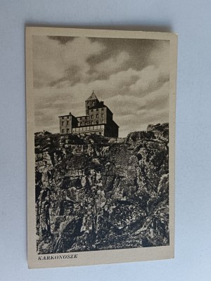 POSTCARD KARKONOSZE CHALET ŚNIEŻNE JAMY