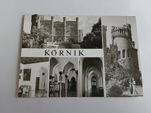 POSTCARD PRL KÓRNIK CASTLE