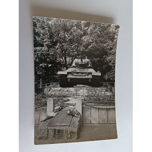POCZTÓWKA PRL GDAŃSK WESTERPLATTE CZOŁG