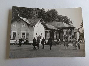 POSTCARD PRL KRYNICA PIJALNIA GŁÓWNA