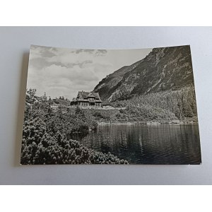 POCZTÓWKA PRL TATRY SCHRONISKO PRZY MORSKIM OKU
