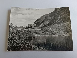 POSTCARD PRL TATRY SCHRONISKO PRZY MORSKIM OKU