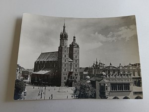 POSTCARD PRL KRAKOW MARIACKI CHURCH