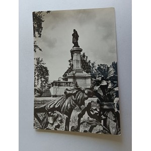 POCZTÓWKA PRL WARSZAWA POMNIK MICKIEWICZA