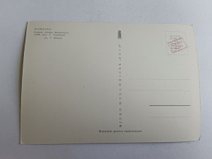POSTCARD PRL WARSAW MICKIEWICZ MONUMENT