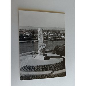 POCZTÓWKA PRL GDAŃSK WESTERPLATTE POMNIK