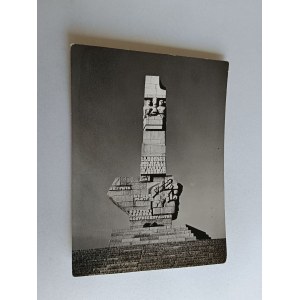 POCZTÓWKA PRL GDAŃSK WESTERPLATTE POMNIK