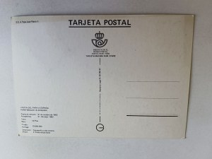 POSTCARD POPE JAN PAWEŁ II STAMP, STAMP