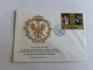 ENVELOPE, KRASICKI STAMP