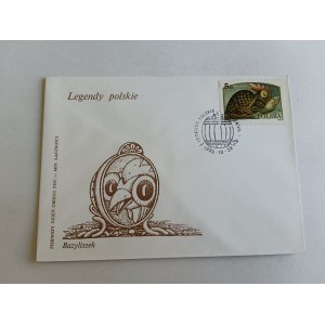 KOPERTA, ZNACZEK LEGENDY POLSKIE BAZYLISZEK