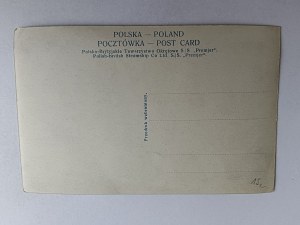 POSTCARD PASSENGER AND CARGO SHIP PREMIER PREMJER, POLISH-BRITISH SHIP COMPANY SS PREMJER