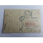 POCZTÓWKA RADOM KOŚCIÓŁ GARNIZONOWY, FOT CHOMĘTOWSKA, STEMPEL 1940 R, TRZEBINIA
