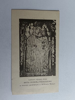 VITKOW PICTURE NEW, GRACEFUL IMAGE OF MOTHER OF CONSOLATION, STAMP
