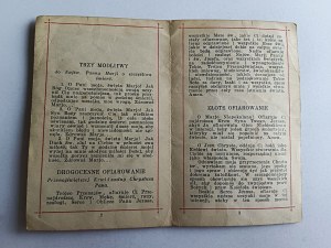 PICTURE OF OFFERING AND INDULGENCES 1908, PRAYER