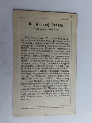 PICTURE OF BLESSED ANDRZEJ BOBOLA