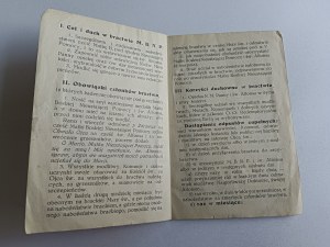 ENROLLMENT CARD FOR THE CONFRATERNITY OF MB UNCEASING HELP AND SAINT ALPHONSE MARJA LIGUORI, KRAKOW 1935