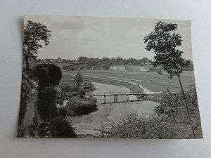 PHOTO PRL HRUBIESZOW RIVER HUCZWA, FOT MYSTKOWSKI STAMP