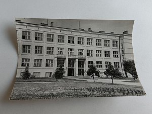 PHOTO PRL BIAŁA PODLASKA ACCOUNTING TECHNICAL SCHOOL, FOT MYSTKOWSKI STAMP