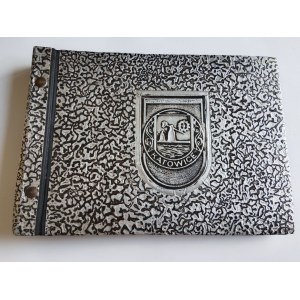 STARY KOLEKCJONERSKI ALBUM NA ZDJĘCIA, POCZTÓWKI, KATOWICE