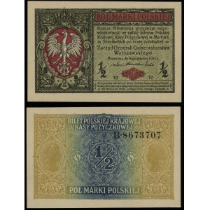 Polska, 1/2 marki polskiej, 9.12.1916