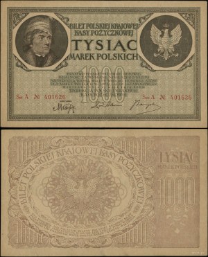 Poland, 1,000 Polish marks, 17.05.1919