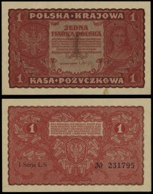 Poland, 1 Polish mark, 23.08.1919
