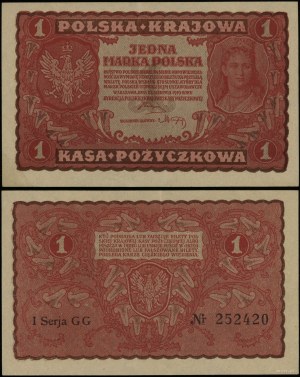 Poland, 1 Polish mark, 23.08.1919