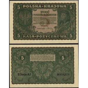 Polska, 5 marek polskich, 23.08.1919